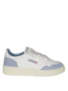 Autry 'medalist' White Low Top Sneakers With Logo Detail In White