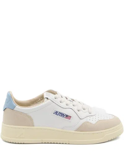Autry Medialist Low Leather Sneakers In Multi