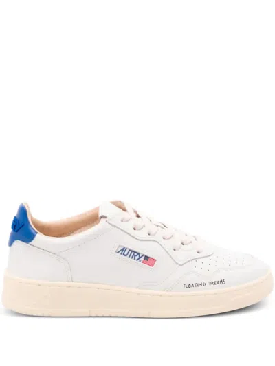 Autry Medialist Low Leather Sneakers In White