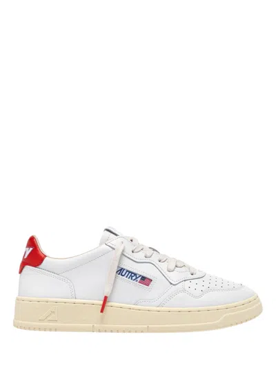 Autry Medialist Low Leather Sneakers In Multi