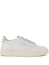 Autry Medialist Low Leather Sneakers In White