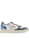 Autry Colorblock Low-top Sneakers With Lace-up Front And Signature Details