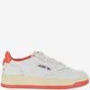 Autry Low-top Leather Sneakers In White