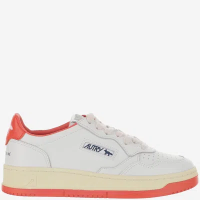 Autry Low-top Leather Sneakers In White
