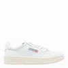 Autry White Leather Medalist Sneakers In White