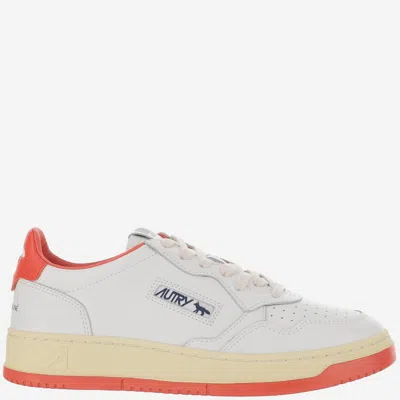 Autry Medialist Maison Kitsuné X  Low Sneakers In White