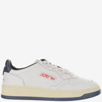 Autry Leather Low-top Sneakers In Multi