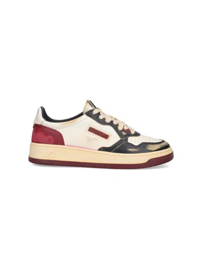 Autry Medialist Super Vintage Low Sneakers In Multi