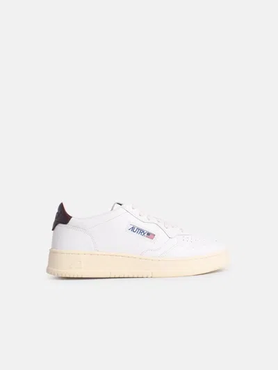 Autry 'medialist' White Leather Sneakers