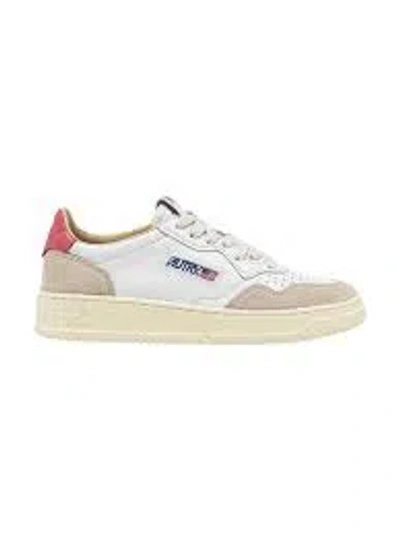 Autry Medlist Low Sneakers In Bianco