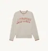 Autry Melange Light Grey Cotton Main Wom Sweatshirt