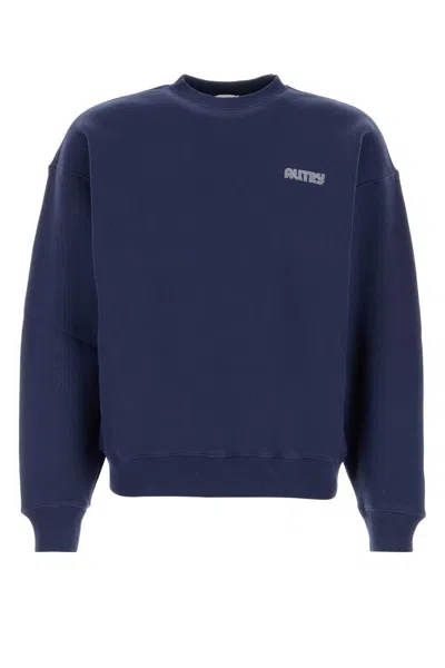 Autry Men's Cotton Sweatshirt In Blue