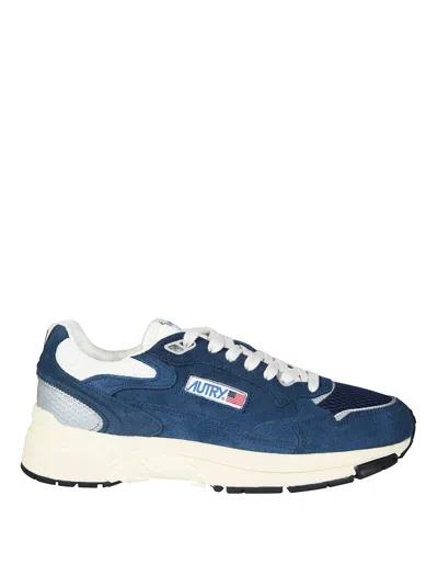 Autry Men's Hyperway Low Sneakers In Blue