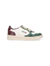Autry Leather-panelled Sneakers In Multi