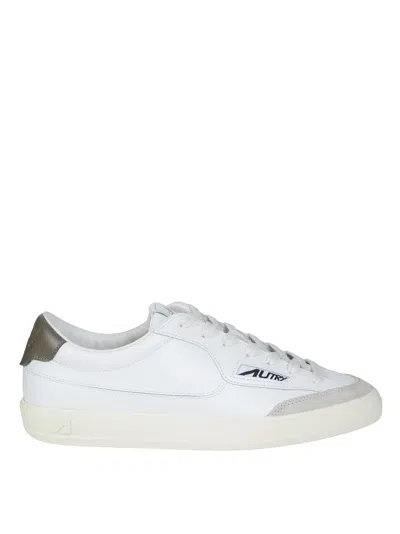Autry Sneakers Windscape Low In Pelle In White