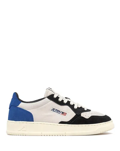 AUTRY MEN'S MEDALIST LEATHER LOW TOP SNEAKERS