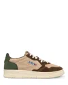 Autry Suede Leather Low Top Sneakers In Multi