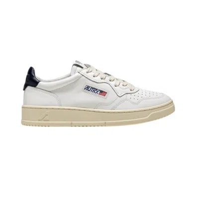 Autry Men's Medalist Low Sneaker In White Space