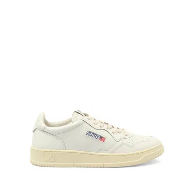 Autry Men's Medalist Low Sneakers In White