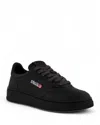 Autry Men's Medalist Low Top Sneakers In Black