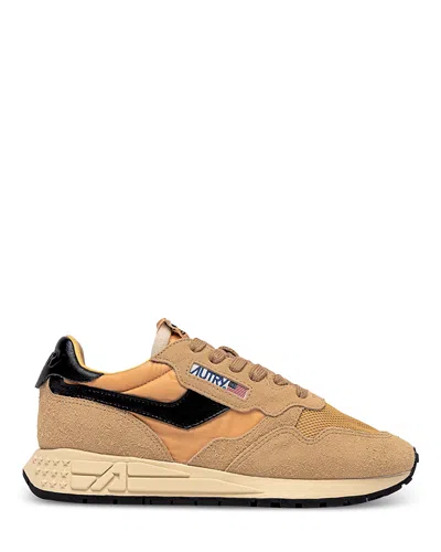 Autry Men's Reelwind Low Man Lace Up Sneakers In Multi