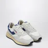 Autry 'reelwind Super Vintage' Grey Sneakers With Logo Patch On The Tongue And Contrasting Heel In Gray