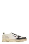 Autry Medalist Low Super Vintage Sneakers In Black