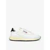 AUTRY AUTRY MEN'S WHITE REELWIND LEATHER LOW-TOP TRAINERS