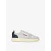 Autry Mens  Medalist Tricolour Suede Low-top Trainers In Blue Other