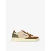 Autry Suede Leather Low Top Sneakers In Multi