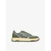 Autry Wildpace Nubuck And Rubber-trimmed Suede And Mesh Sneakers In Beige Oth