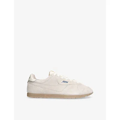AUTRY MENS AUTRY WINDSPIN SUEDE LOW-TOP TRAINERS