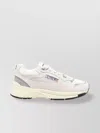 Autry 'hyperway' White Low Top Sneakers With Logo Patch On Side And Tongue