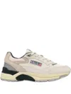 Autry Hyperway Low Panelled Suede Sneakers In Multi