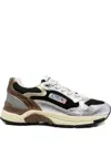 Autry Hyperway Low Mlea Su Mesh Silv Blk Sneakers In Multi