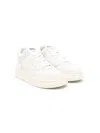 Autry Mid-top Suede Sneakers In White