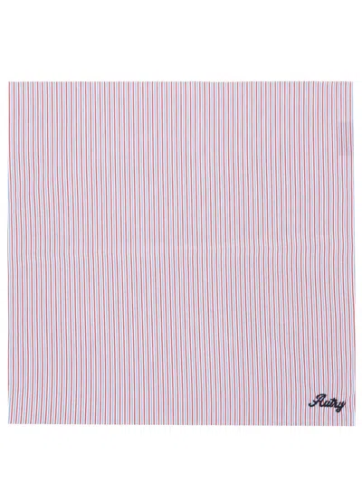 Autry Mini Foulard Scarf With Embroidery - 50 Cm X 50 Cm In Multicolour
