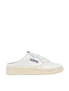 AUTRY AUTRY MULE LOW trainers IN WHITE LEATHER