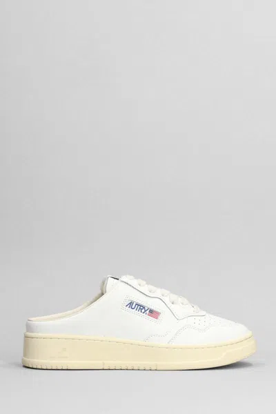 Autry Mule Low Sneakers In White