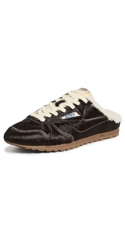 Autry Mule Windspin Sherpa Sneakers Brown/land