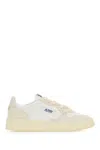 Autry Multicolor Leather Medalist Sneakers In White