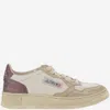 Autry Vintage Inspired Low-top Sneakers With Textured Accents