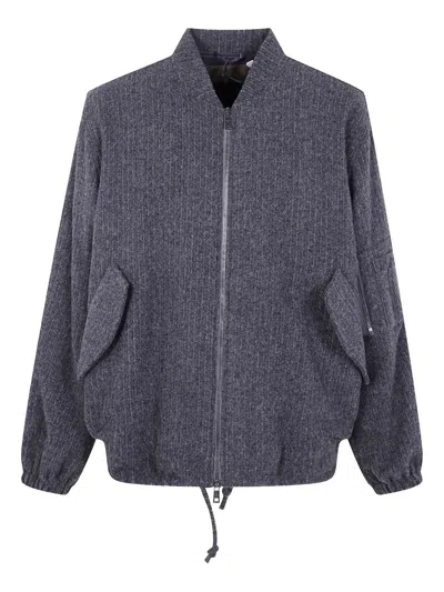 Autry Nabuk Lamb Shirt Jacket In Multi