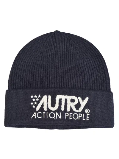 Autry Navy Blue Logo Hat