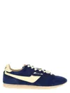 Autry Suede And Leather High Top Sneakers In Blue