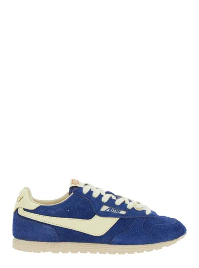 Autry Navy Blue Windspin Sneakers