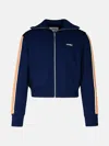 Autry Navy Viscose Blend Sweatshirt In Navy