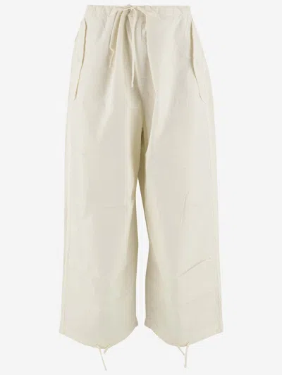Autry Nylon Pants In White