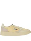 Autry Panelled Low-top Snekares In Neutral