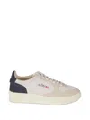 Autry Panelled Perforated Sneakers In Multi